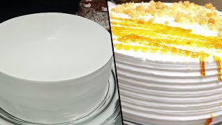 How To Make Butter Scotch Cake🎂🍰 | New Design | Gel Cake |  Easy Cake Recipe | Butterscotch Gel Cake