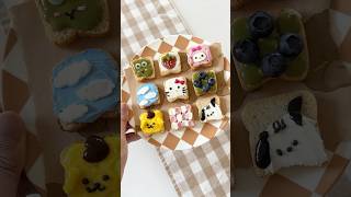 Making Sanrio Mini Toasts! #hellokitty