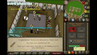 [RS] Micael51 gets 99 attack - runescape