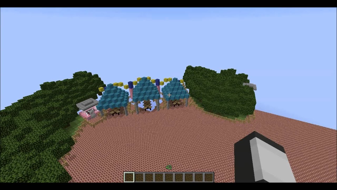 Minecraft - Themepark Rebuild server weer online - YouTube
