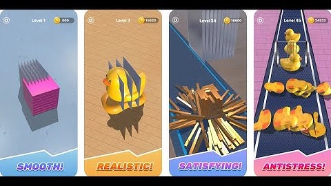 Steel Slicing ASMR - Gameplay IOS & Android