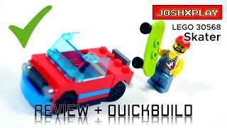 LEGO 30568 Polybag Review - Skater - YouTube