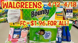 Walgreens Haul ||4/12-4/18 || Got Everything For less than $2! P&G Deal in-store || Beauty & Perso