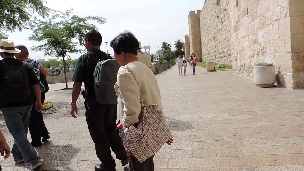 Израиль - Иерусалим - Старый город -- Яффские ворота - YouTube