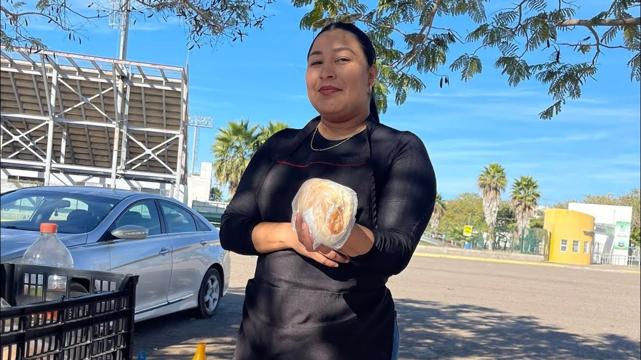 Ella es LA CHUPIS que puso una mesa y se lanzó a vender TORTAS FRÍAS, con la ilusión de emprender !!