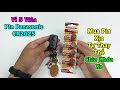 Tự Mua Pin Và Thay Thế Cho Chìa Khóa Xe, Remote, Pin Cmos,.. Có Dễ Không ? - Pin Panasoni CR2025