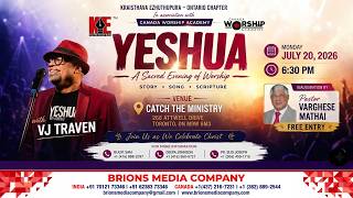 YESHUA | A Sacred Evening of Worship with V J Traven | Toronto | KE ON | #brionsmediacompany #bmc screenshot 5