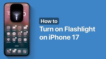 How to Turn On Flashlight on iPhone 17 (3 Ways)