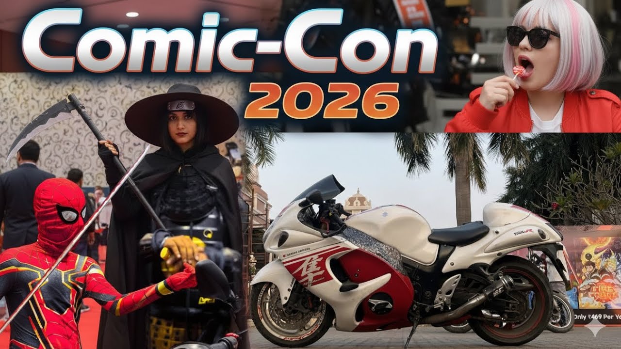 Chennai Comic Con 2026 VLOG!Cosplay | Overall Experience