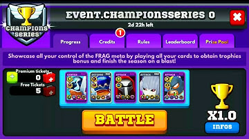 EVIL PIPER PLAY EVENT.CHAMPIONS IN FRAG PRO SHOOTER MAXED EVIL PIPER