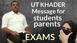 Hijab Row Parents And Ulema Should Guide Students And Take A Decision For Exams Ut Khader.