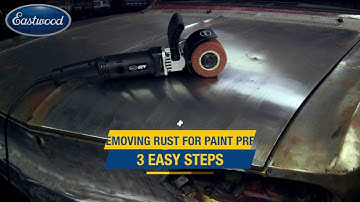 How To Remove Rust for Paint Prep - Contour SCT™ from Eastwood