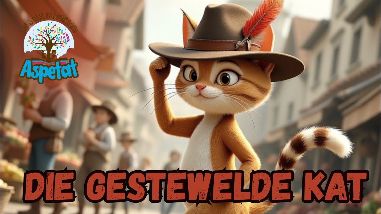 Die Gestewelde Kat | AFRIKAANS FAIRY TALES | Stories | Kinderstories | Puss in Boots in Afrikaans