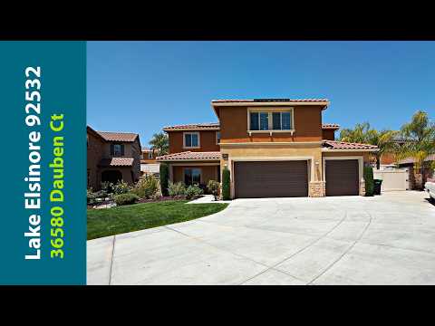 36580 Dauben Ct, Lake Elsinore, CA home video tour