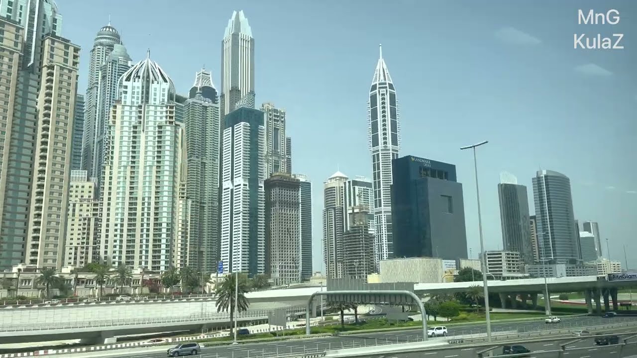 DUBAI METRO RIDE DMCC METRO STATION TO SOBHA REALTY METRO STATION DUBAI UNITED ARAB EMIRATES