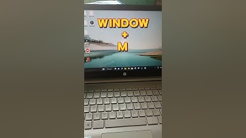 Minimise all active windows tabs with on desktop #short #shortvideo #shortsfeed