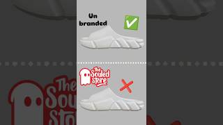 Souled Store Slides Vs Unbranded Copied Slides #slides #thesouledstore #white #shorts  #sneakers
