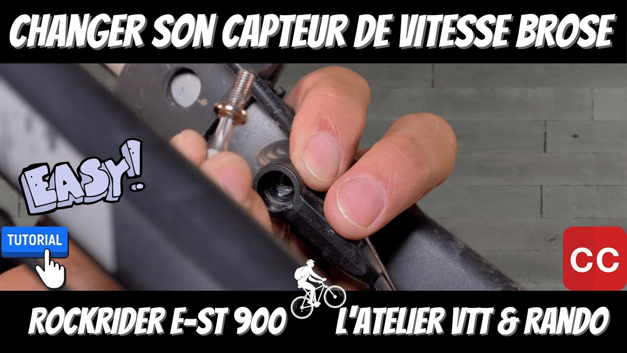 Comment changer son capteur de vitesse Brose #vttae #brose #rockrider
