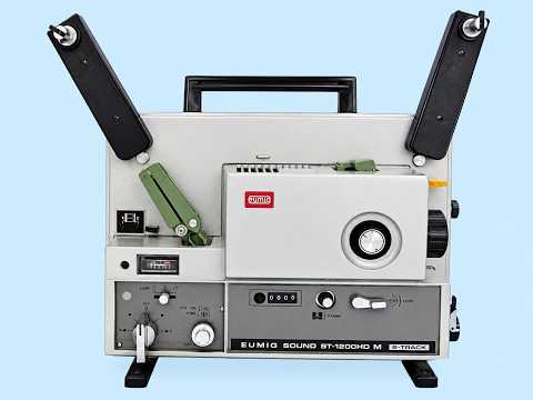 Elmo ST 1200 HD M Super 8 Movie Projector.