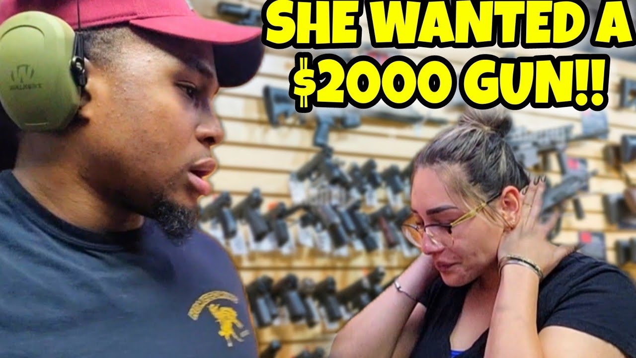  Her First Gun! 🤯🤯 