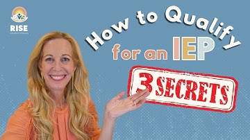 HOW Do You Qualify for an IEP? 3 SECRETS to Get an IEP for Your Child