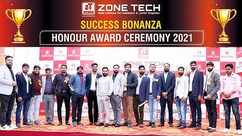 ZONE TECH Award Ceremony 2021 : Success Bonanza for RPSC AEn / RSEB AE-JE / STATE & SSC JE Toppers