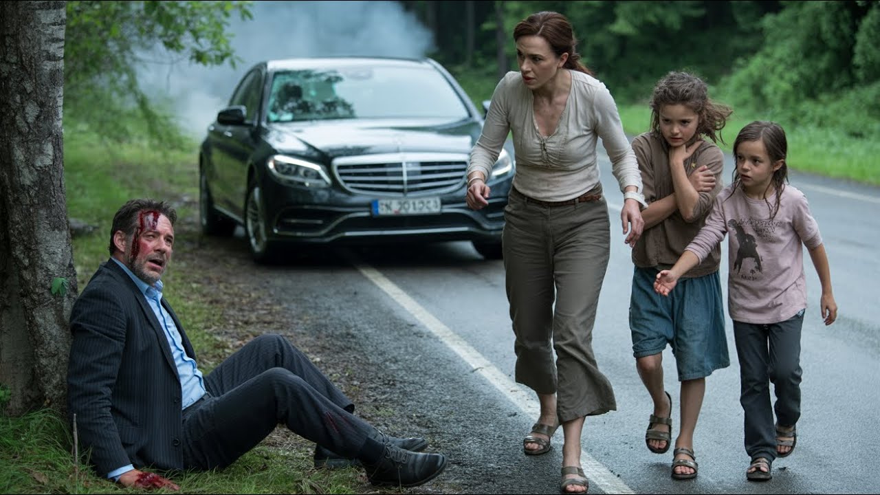 Văduvă cu două fiice salvează un milionar rănit la marginea drumului… și viața ei se schimbă pe veci