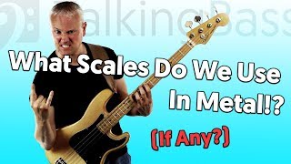 What Scales Do We Use In METAL bass playing?!!