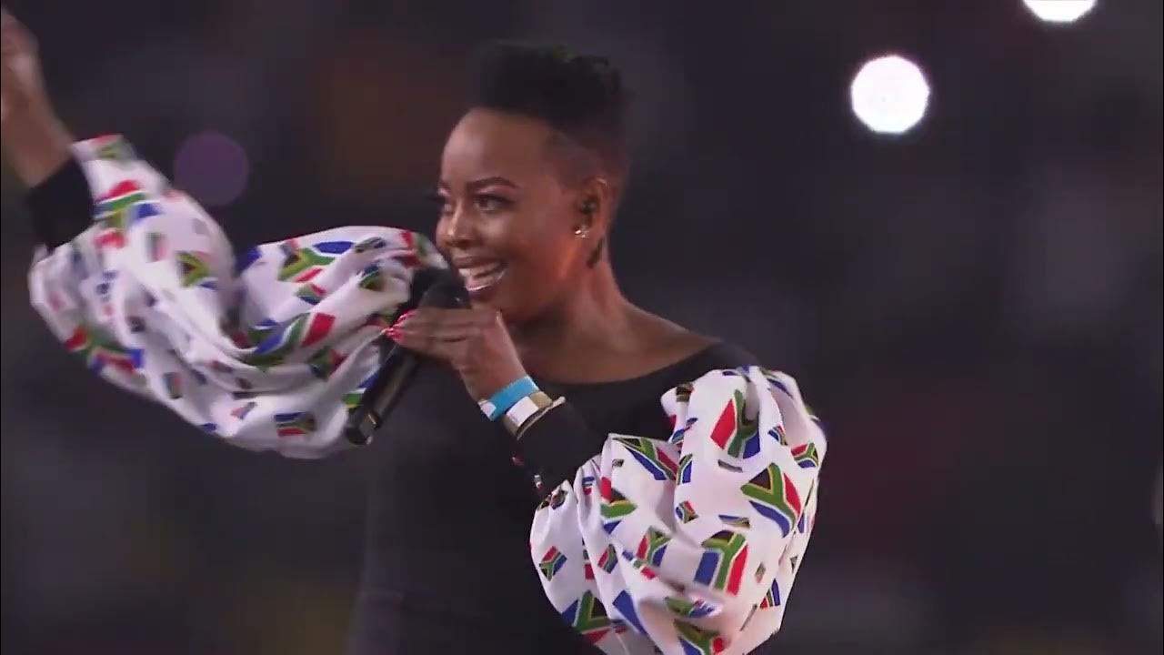Nomcebo Zikode Performing Jerusalema at the closing ceremonies of the 2021 AFCON Closing Ceremony Nomcebo Zikode Performing Jerusalema at the closing ceremonies of the 2021 AFCON Closing Ceremony