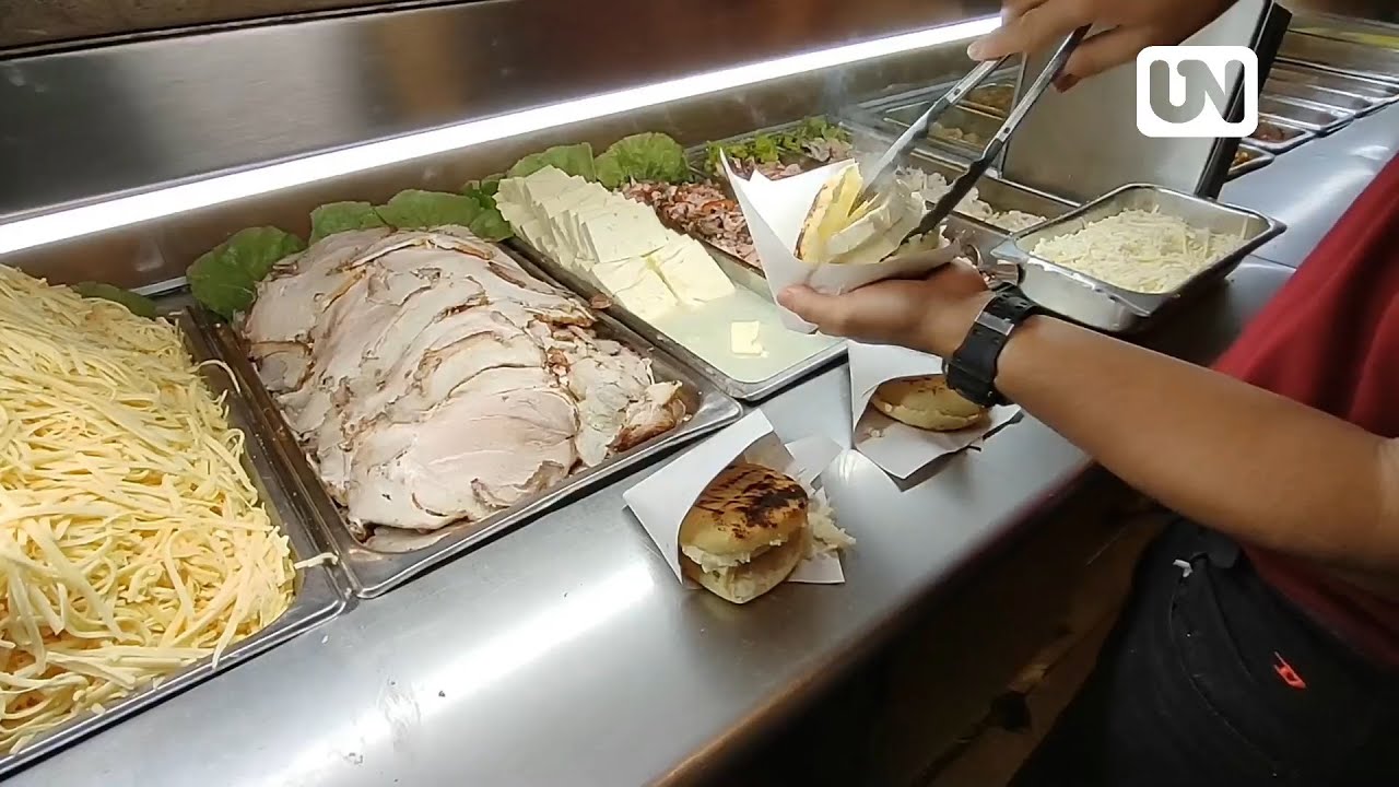 Así se celebra el «Día Mundial de la Arepa» en Caracas