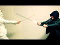 Urban Ninja The Story: cyberpunk/fantasy martial arts short film katana samurai sword fight scene