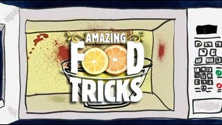 In this episode of amazing food tricks, jill shows you how to get your
microwave looking spotless without the use solvents. instead, she uses
a few slices...