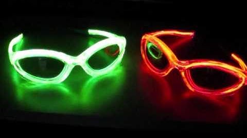 EL Wire Glowing Glasses
