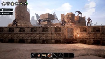 MASSIVE CONAN EXILES BASE! OFFICIAL SERVER!
