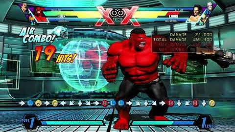 [UMVC3] Team KBR - Kill combo on 1.1M characters from midscreen air throw (request by @mayorofumvc3)