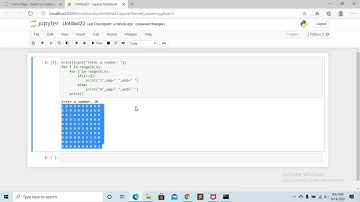 Python Program to Print an Identity Matrix