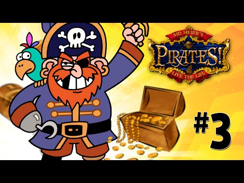 Видео: Прохождение игры "Sid Meier's Pirates" #3 Новый уровень сложности