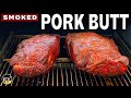 Smoked Pork Butt For Pulled Pork Sandwiches