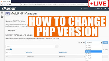 [🔴LIVE] How to change PHP version in cPanel?