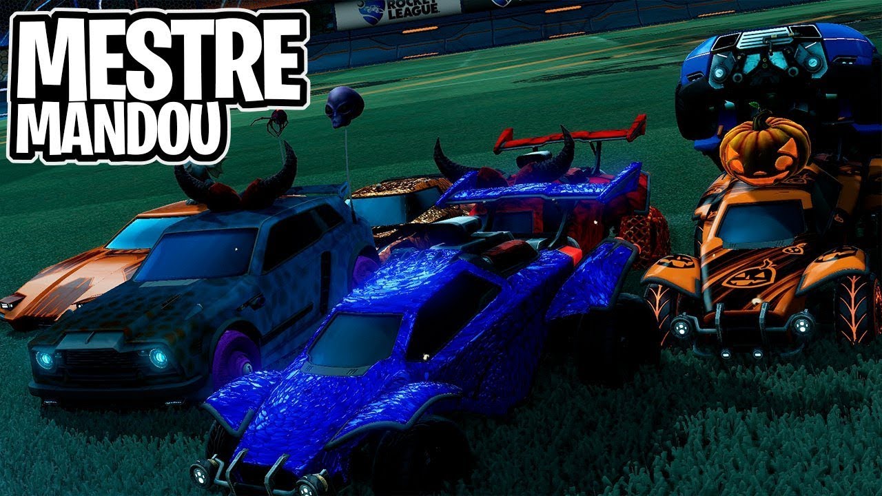 INVOCAMOS ATÉ OS AMIGOS NESSE MESTRE MANDOU DO HALLOWEEN ATRASADO  - Rocket League