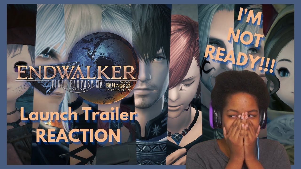 This Expansion is going to DESTROY ME!!😫 - FFXIV: ENDWALKER Launch Trailer REACTION