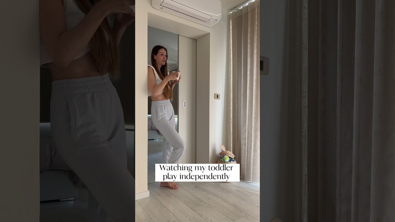 WARNING: Avoid direct eye contact with toddlers during independent play. 😂 