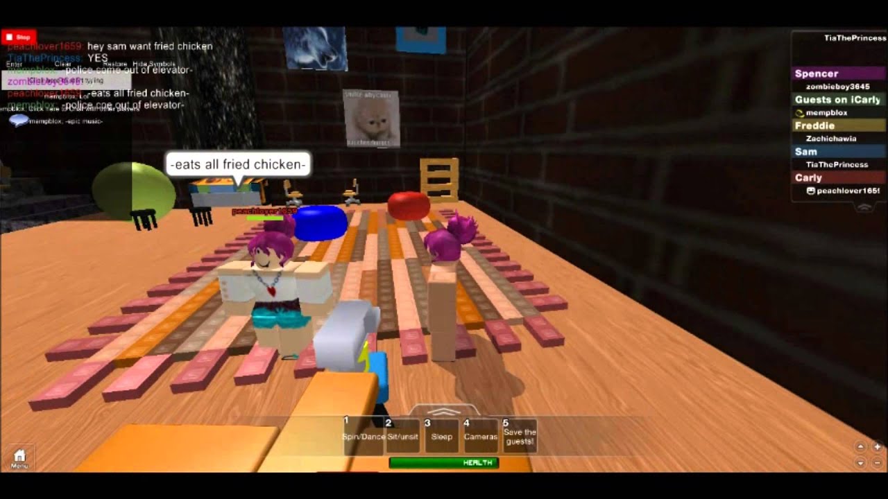 Fun In Roblox Icarly Sever With My Friend Peachlover1659 - icarly roblox