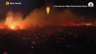 Wildfires burn historic Maui town of Lahaina, prompt evacuations across Hawaii