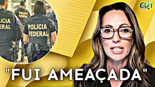 ANA PAULA HENKEL RECEBEU AMEAÇAS DE AGENTES DO REGIME BRASILEIRO