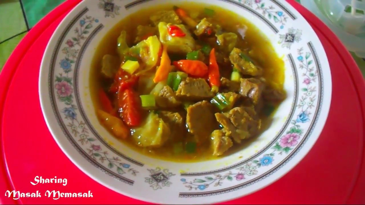 Resep Tongseng Kambing Tanpa Santan Lezat Dan Mudah Youtube