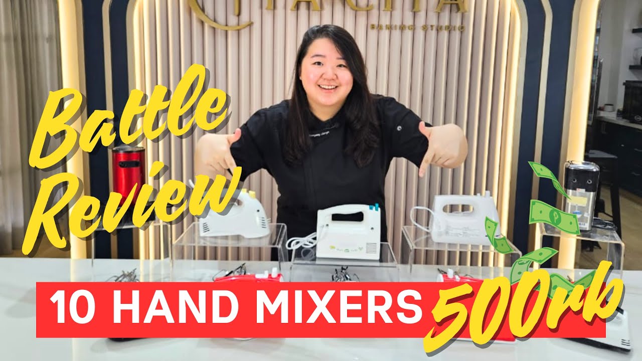 BATTLE 10 HAND MIXER DI BAWAH 500RB ! | Philips, Cosmos, Panasonic, Mito, Miyako, Maspion, dll