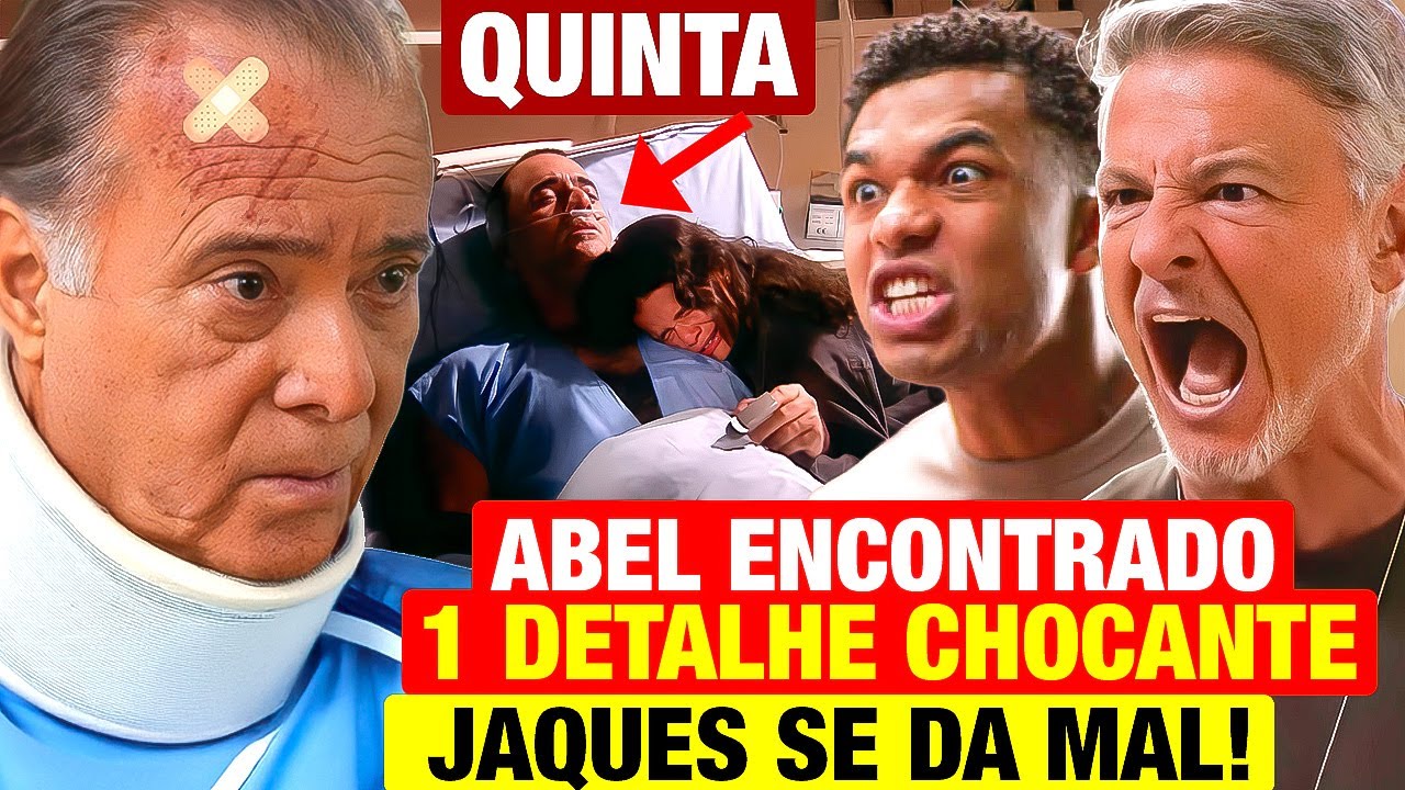 DONA DE MIM: RESUMO QUINTA 07/08 - ABEL É ENCONTRADO COM 1 DETALHE CHOCANTE que SURPREENDE TODOS!