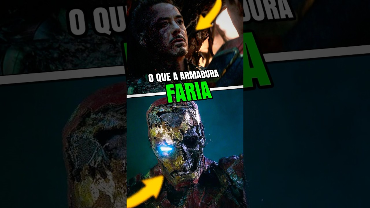 O QUE A ARMADURA DO HOMEM DE FERRO FARIA SE ELE MORRESSE DENTRO DELA?