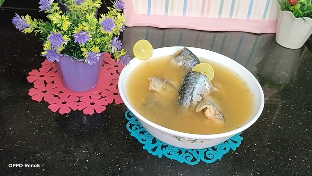 عملت شوربه السي فود بالسمك الماكريل بس بجد تحفه